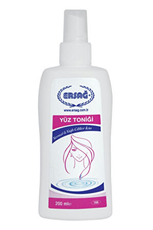 Ersağ Yüz Toniği (Normal Yağlı Ciltler İçin) 200 ml