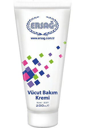 Ersağ Vücut Bakım Kremi 200 Ml