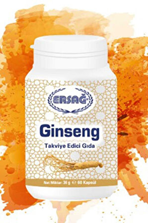 Ersağ Ginseng 60 Kapsül
