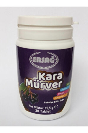 Ersağ Kara Mürver Gıda Takviyesi
