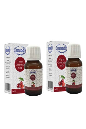 Ersağ Vişne Çekirdeği Yağı 30 Ml X2