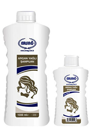 Ersağ Aparatlı Argan Yağlı Şampuan 1 Lt