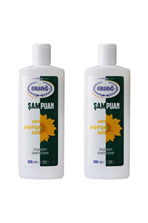 Ersağ Sarı Papatya Özlü Şampuan 300 Ml. * 2 Adet