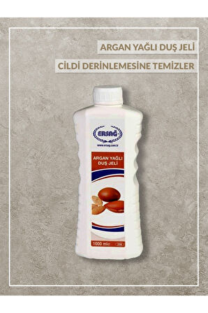 Ersağ Argan Yağlı Duş Jeli 1000 Ml - 209