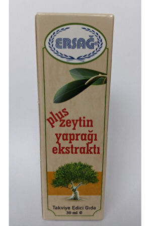 Ersağ Plus Zeytin Yaprağı Ekstraktı 30 Ml