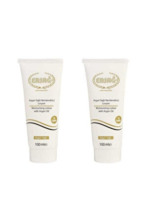 Ersağ 2'li Argan Yağlı Nemlendirici Losyon 100 ml