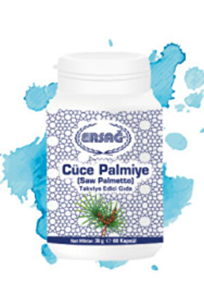 Ersağ Cüce Palmiye (saw Palmetto) Gıda Takviyesi