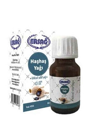 Ersağ Haşhaş Yağı 30 Ml