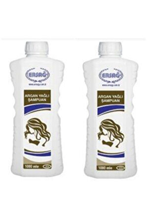Ersağ Argan Yağlı Şampuan 2 Adet 2x1000 Ml