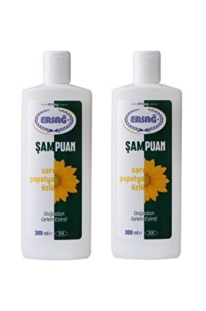 Ersağ 2x Sarı Papatya Özlü Şampuan 300 ml