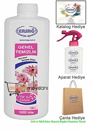 Ersağ Genel Temizlik - Faturalı - Aparat, Katalog Ve Çanta Hediyeli - Yeni Tarihli - Orijinal