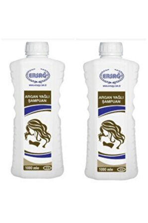 Ersağ Argan Yağlı Şampuan 2li Set 1000x2