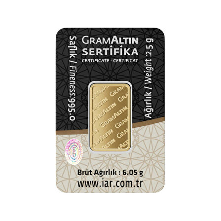 Altın Anne 2.5 gr 24 Ayar İAR Gram Altın