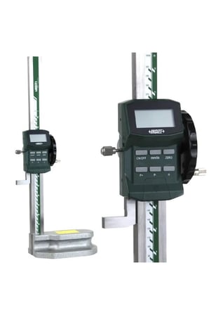 Insize 1156-300 Dijital Tek Sütun Mihengir - Makaralı (0-300mm/0-12”)