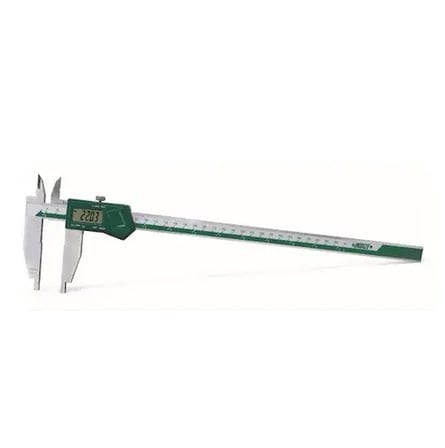 Insize 1136-1002 Dijital Kumpas Çift Çeneli / İç Çap Ölçer, Çene:150mm (0-1000mm/0-40") - 0.01mm