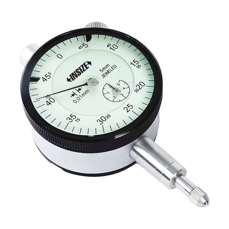 Insize 2311-3 Komparatör Saati Çap:42mm (Kulaklı Kapak) (0-3mm) - 0.01mm