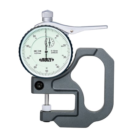 Insize 2364-10 Saatli Kalınlık Ölçme (0-10mm) - 0.01mm