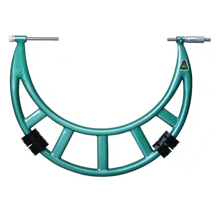 Insize 3206-400 Dış Çap Mikrometresi Değiştirilebilir Uçlu (300-400mm) - 0.01mm