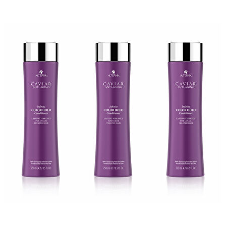 Ekonomik Üçlü Alterna Caviar Infinite Color Hold Saç Kremi 250 ml