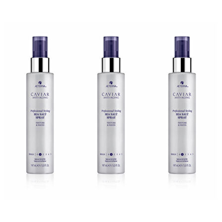Ekonomik Üçlü Alterna Caviar Professional Styling Sea Salt Spray