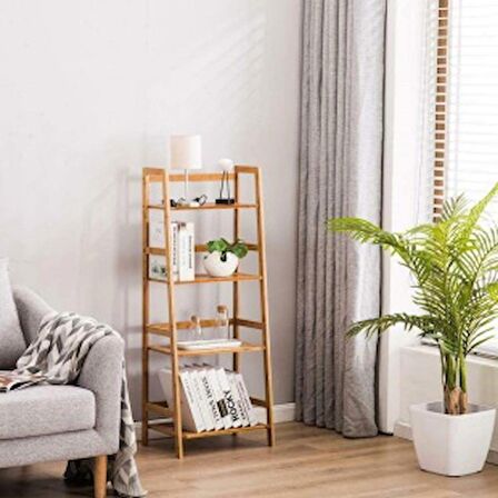 Ahşap  Dekoratif Kitaplık, Raflı Dolap,