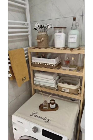 Çamaşır makinesi üstü dolap, Çamaşır makinesi raf, banyo organizer