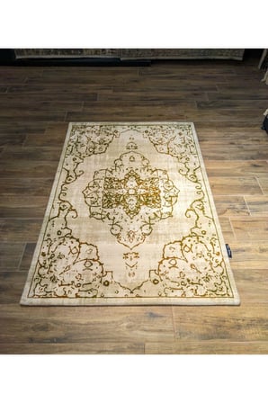 ELYSİUM 8067Z GOLD-KREM-YEŞİL HALI
