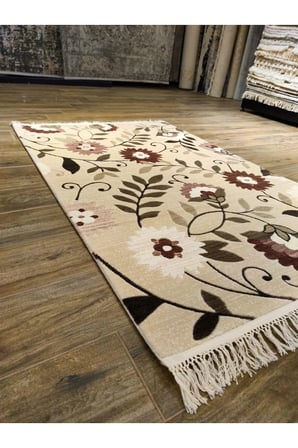 ASPERO 4108A KAHVE-KREM HALI