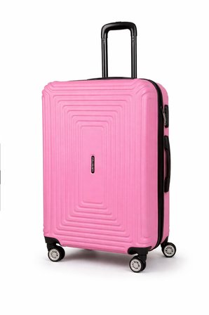 Polo&Sky Altuğ Model Pembe Renk 3'lü Abs Valiz Seti Kabin - Orta - Büyük