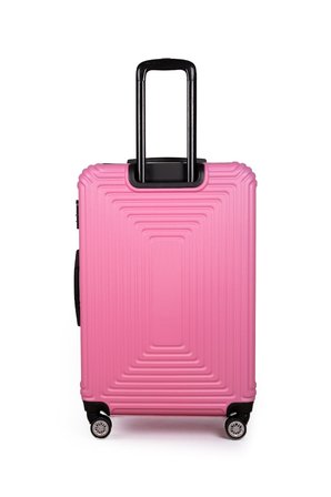 Polo&Sky Altuğ Model Pembe Renk Abs Büyük Boy Valiz Bavul