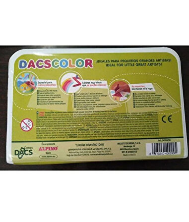 Dacscolor 12 Renk Mum Boya