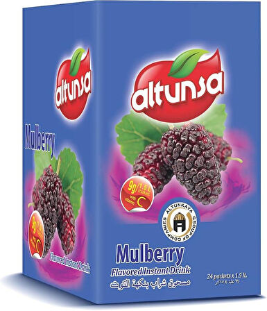 Altunsa Toz İçecek Karadut 9 Gr X 24 Adet