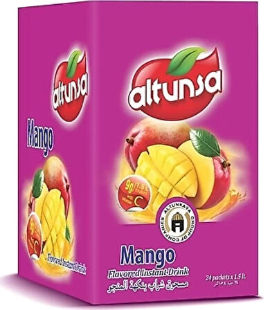 Altunsa Toz İçecek Mango 9 Gr X 24 Adet