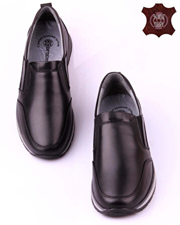 Detector İç Dış Hakiki Deri Ortopedik Ultra Rahat Şık Erkek Ayakkabı 1060