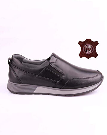 Detector İç Dış Hakiki Deri Ortopedik Ultra Rahat Şık Erkek Ayakkabı 1060