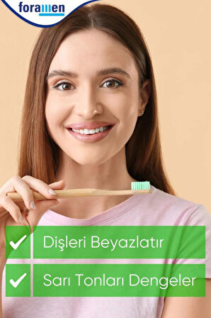 Foramen Aloevera Içerikli Bitkisel Beyazlatıcı Vegan Diş Macunu 75