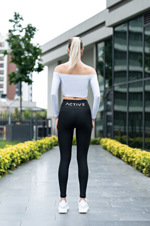 Dar Kesim Spor Tayt Toparlayıcı Active Fitness Tayt