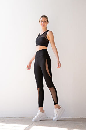 Agde Spor Tayt Siyah Renk 431