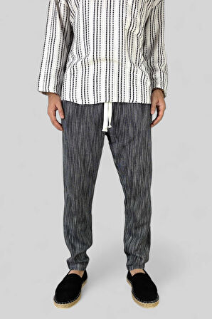Bağcıklı Batik Jogger %100 Pamuklu Pantolon