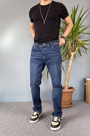 Lacivert Kot Pantolon