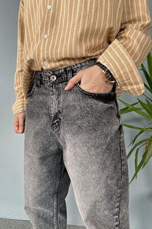 Taşlanmış Boyfriend Kot Pantolon