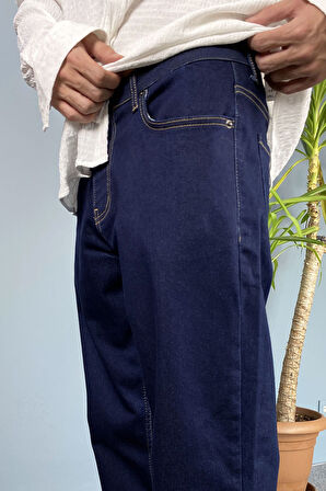 Lacivert Jean - Kot Pantolon Boyfriend