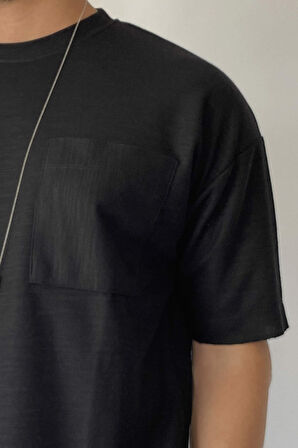 Yazlık Keten Erkek Tişört