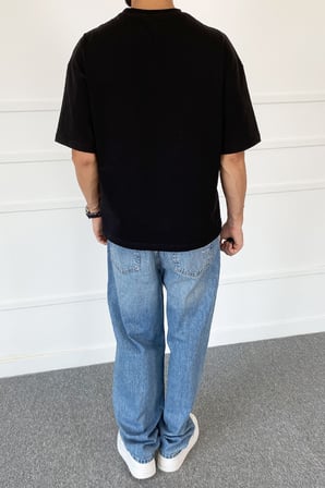 Basic Oversize Tişört | STK2065-Tişört