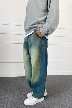 Mavi Balon Süper Baggy Jean
