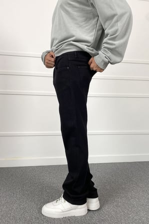 Slim Fit Siyah Jean - Kot Pantolon