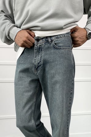 Regular Kalıp Cropped Jean | STK2103-Jean