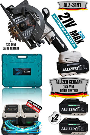 ALLİZER GRİ 125 MM DAİRE TESTERE