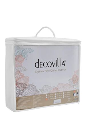 Decovilla Kapitone Fitted 60 x 120 Su Geçirmez Alez Beyaz