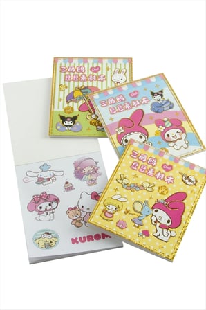 12 Yapraklı Çzgflm Karakteri Defter Sticker